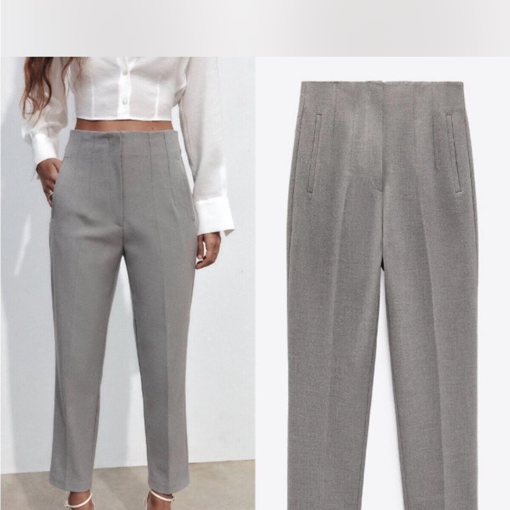 Stradivarius NWT Grey Trousers